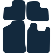 Image of the mat template for Daihatsu Charade (2003 - 2007) Car Mats