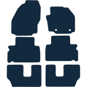 Image of the mat template for Ford Galaxy (2006 - 2014) Car Mats
