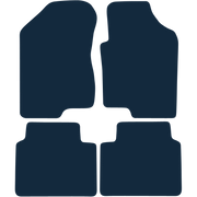 Image of the mat template for Hyundai Sonata (2005 - 2010) Car Mats