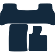 Image of the mat template for Land Rover Range Rover (2007 - 2012) Car Mats