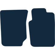 Image of the mat template for Mitsubishi L200 Single Cab (2006 - 2015) Car Mats