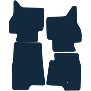 Image of the mat template for Mitsubishi Shogun D-ID Long Wheelbase (2000 - 2007) Car Mats