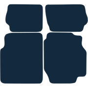 Image of the mat template for Nissan Almera Mk2 (2000 - 2006) Car Mats