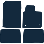 Image of the mat template for Renault Twingo (2007 - 2014) Car Mats