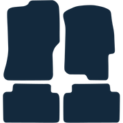 Image of the mat template for Rover 45 (2000 - 2005) Car Mats