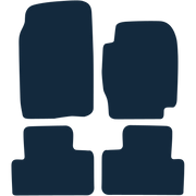 Image of the mat template for Suzuki Grand Vitara (2006 - 2015) Car Mats