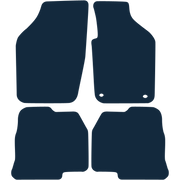 Image of the mat template for Volkswagen Polo (2002 - 2004) Car Mats