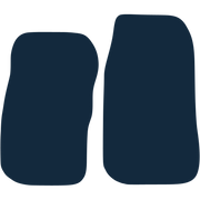 Image of the mat template for Ford Transit Mk6 2 Piece (2000 - 2006) Van Mats