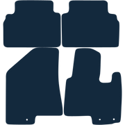 Image of the mat template for Hyundai ix35 (2010 - 2015) Car Mats