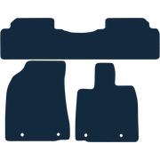 Image of the mat template for Lexus RX 450h (2009 - 2013) Car Mats