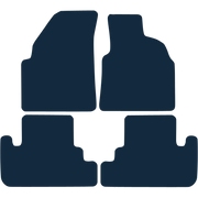 Image of the mat template for Chevrolet Tacuma (2005 - 2008) Car Mats