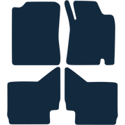Image of the mat template for Daihatsu Terios (2006 - 2010) Car Mats