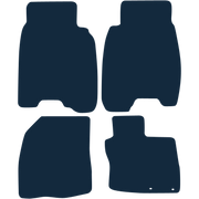 Image of the mat template for Honda Civic (3 & 5 Door) With Two OEM Fixing Rings (2006 - 2008) Car Mats