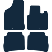 Image of the mat template for Hyundai Santa Fe (2009 - 2012) Car Mats