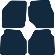 Image of the mat template for Hyundai Terracan Mk2 (2003 - 2008) Car Mats