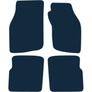 Image of the mat template for Mitsubishi Carisma (1999 - 2004) Car Mats