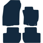 Image of the mat template for Mitsubishi Outlander Mk2 (2007 - 2013) Car Mats