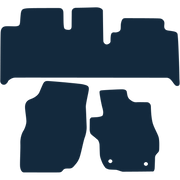 Image of the mat template for Mitsubishi Space Wagon (1998 - 2003) Car Mats