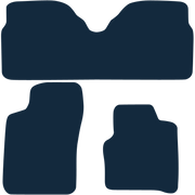 Image of the mat template for Renault Scenic (1996 - 2003) Car Mats