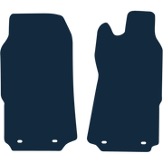 Image of the mat template for Ford Transit Mk7 2 Pieces (2010 - 2014) Van Mats