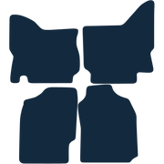 Image of the mat template for Mitsubishi Shogun Sport (1996 - 2006) Car Mats
