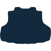 Image of the mat template for Mitsubishi Lancer Evo 7-9 (2002 - 2008) Boot Mat