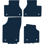 Image of the mat template for Volkswagen Pheaton SWB (2003 - 2009) Car Mats