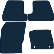Image of the mat template for Ford Focus (2011 - 2015) Car Mats