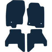 Image of the mat template for Nissan Pathfinder 5 Seater (2010 - Present) Car Mats