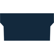 Image of the mat template for Citroen C5 Estate Seats Down (2008 - 2018) Car Mats