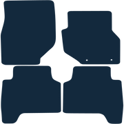 Image of the mat template for Hyundai Terracan Mk1 (2003 - 2008) Car Mats