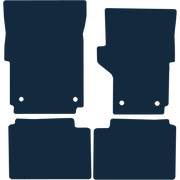 Image of the mat template for Volkswagen Amarok Double Cab (2010 - 2020) Car Mats