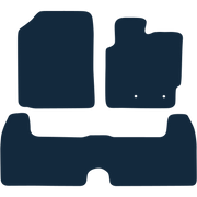 Image of the mat template for Toyota Urban Cruiser (2009 - 2012) Car Mats