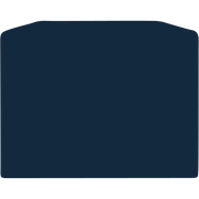 Image of the mat template for Mitsubishi ASX (2010 - Present) Boot Mat