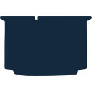 Image of the mat template for Volkswagen Polo (2009 - 2018) Boot Mat