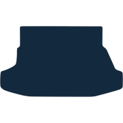 Image of the mat template for Hyundai Coupe (2002 - 2009) Boot Mat