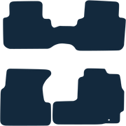 Image of the mat template for Honda CR-V Automatic (1997 - 2001) Car Mats