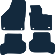 Image of the mat template for Volkswagen Golf Plus (2010 - 2014) Car Mats