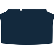 Image of the mat template for Volkswagen Polo (2002 - 2009) Boot Mat