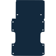 Image of the mat template for Volkswagen Crafter LWB L3 Rear Load Area (2006 - 2017) Van Mats