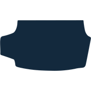 Image of the mat template for Maserati Quattroporte (2004 - 2012) Boot Mat