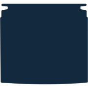 Image of the mat template for Volkswagen Passat CC (2005 - 2015) Boot Mat