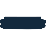 Image of the mat template for Mitsubishi Shogun D-ID Long Wheelbase (7 Seat) (2000 - 2007) Boot Mat