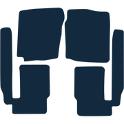 Image of the mat template for Suzuki Vitara XL7 5 Door (2005 - 2007) Car Mats