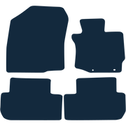 Image of the mat template for Mitsubishi Outlander Mk3 Automatic (5 Seat) (2012 - Present) Car Mats