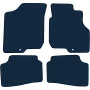 Image of the mat template for Kia Ceed Single Driver & Passenger Hook Fixings (2007 - 2012) Car Mats