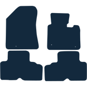 Image of the mat template for Kia Carens (2013 - 2019) Car Mats