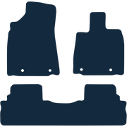Image of the mat template for Lexus RX 450h (2013 - 2016) Car Mats