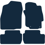 Image of the mat template for Mitsubishi Lancer Evo 10 Manual (2008 - 2014) Car Mats