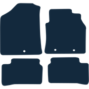 Image of the mat template for Hyundai i10 (2014 - 2020) Car Mats